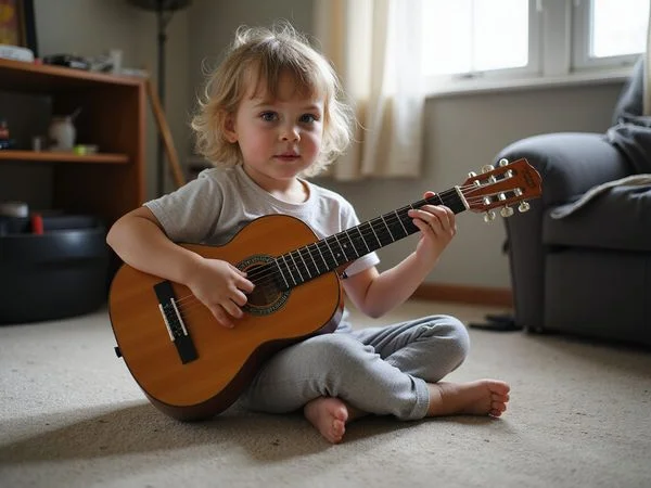 A 30-minute lesson with a young beginner